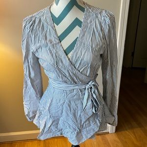 LOFT wrap top